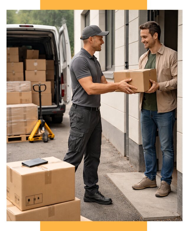 Доставка от двери до двери по миру от 45761 р. | СетСервис-Бла