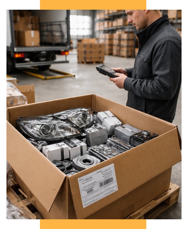 Доставка автозапчастей из Европы под ключ от 12711 р. | СетСервис-Бла