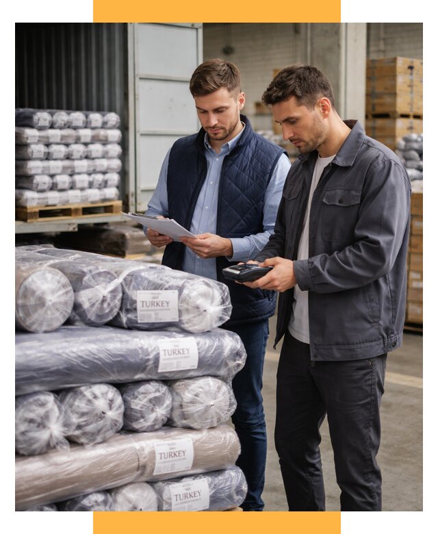 Доставка текстиля из Турции от 45761 р. под ключ, СетСервис-Бла