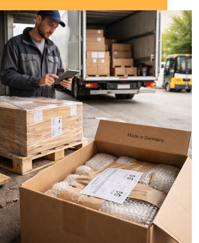 Доставка грузов из Германии от 45761 руб с таможенным оформлением