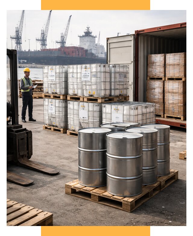 Доставка химического сырья из Индии от 254225 р. | СетСервис-Бла