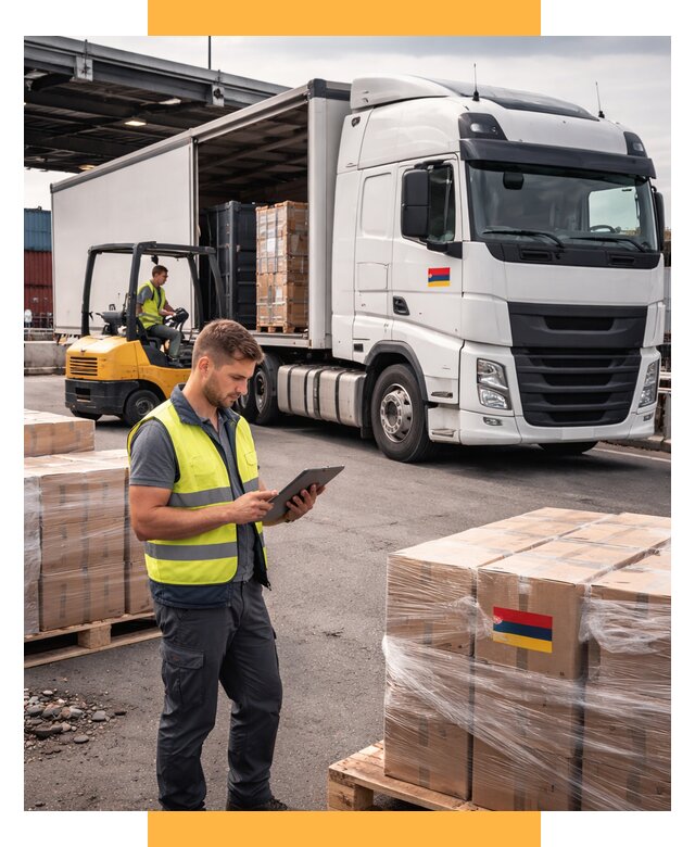 Автоперевозки из Армении от 96606 р. — услуги СетСервис-Бла