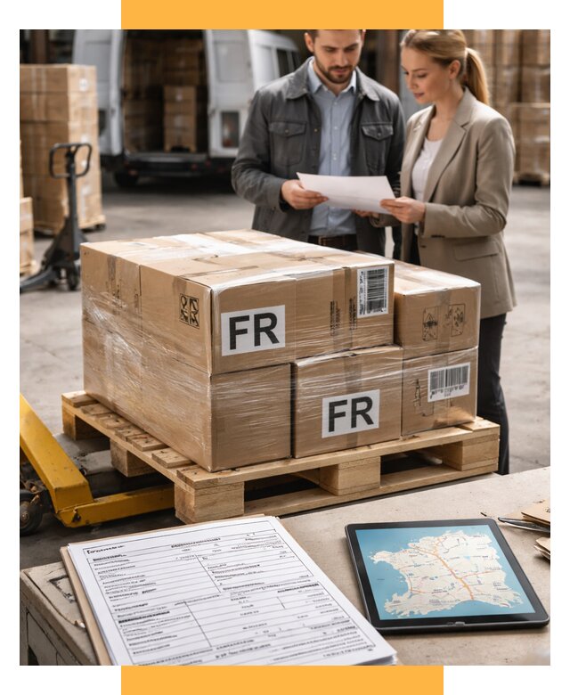 Доставка грузов в Францию от 25423 р., логистика СетСервис-Бла