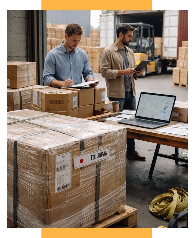 Доставка грузов в Японию от 25423 р., логистика СетСервис-Бла