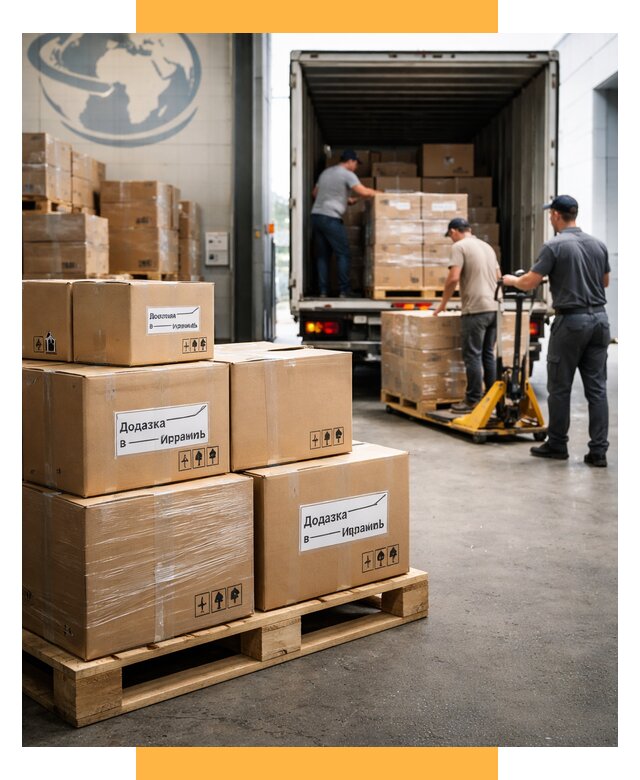 Доставка грузов в Израиль и экспорт от 45761 р. СетСервис-Бла