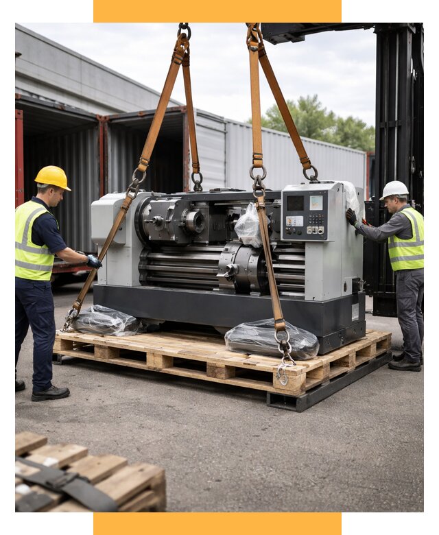 Перевозка станков и таможня от 61014 р. | СетСервис-Бла логистика