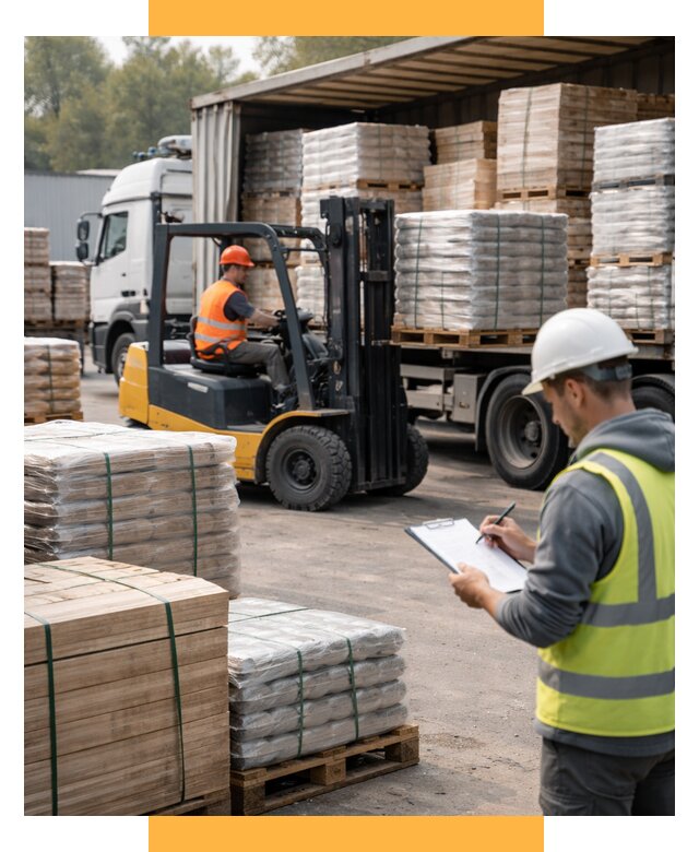 Перевозка строительных материалов от 5593 р. | СетСервис-Бла