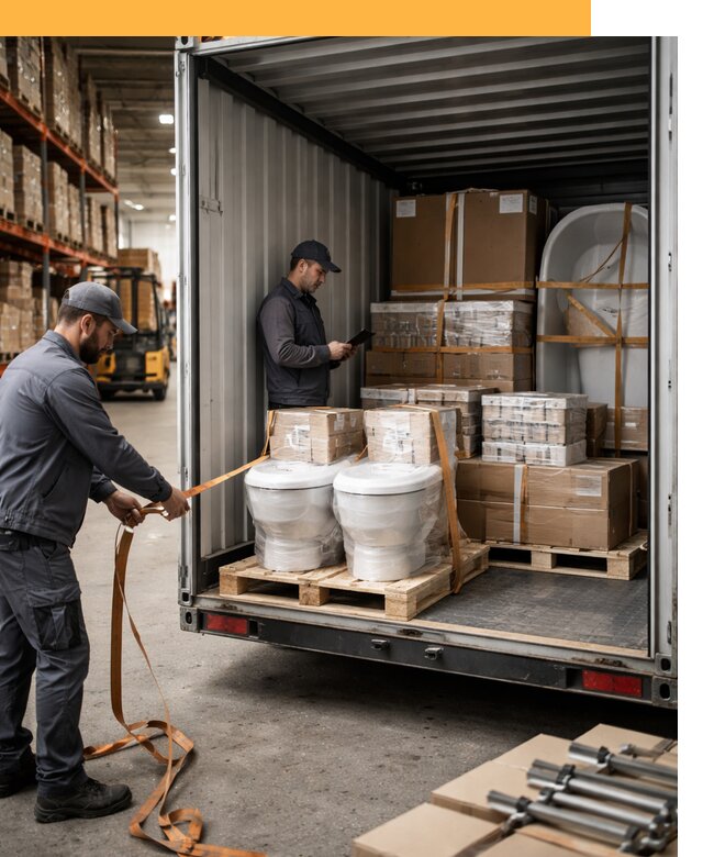 Перевозка сантехнического оборудования по России и миру от 1830