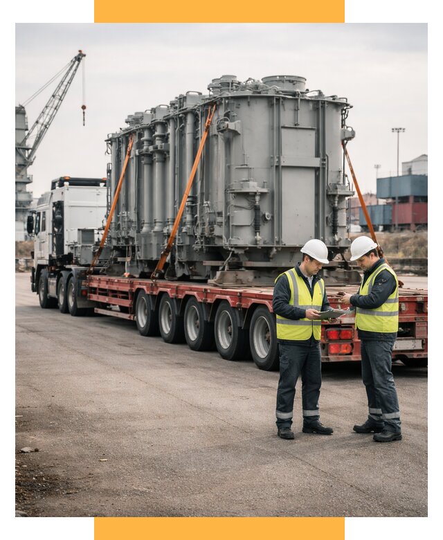 Перевозка негабаритных грузов под ключ от 122028 р., СетСервис-Бла