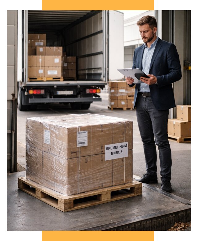 Временный вывоз товаров под ключ от 8135 р. | СетСервис-Бла