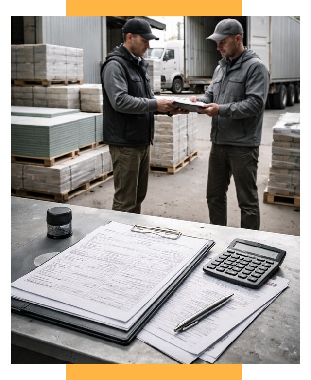 Таможенное оформление стройматериалов от 8644 р. | СетСервис-Бла