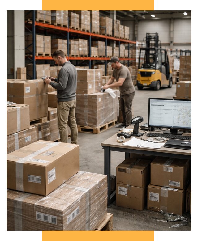 Склад консолидации в Европе от 6610 р., услуги СетСервис-Бла